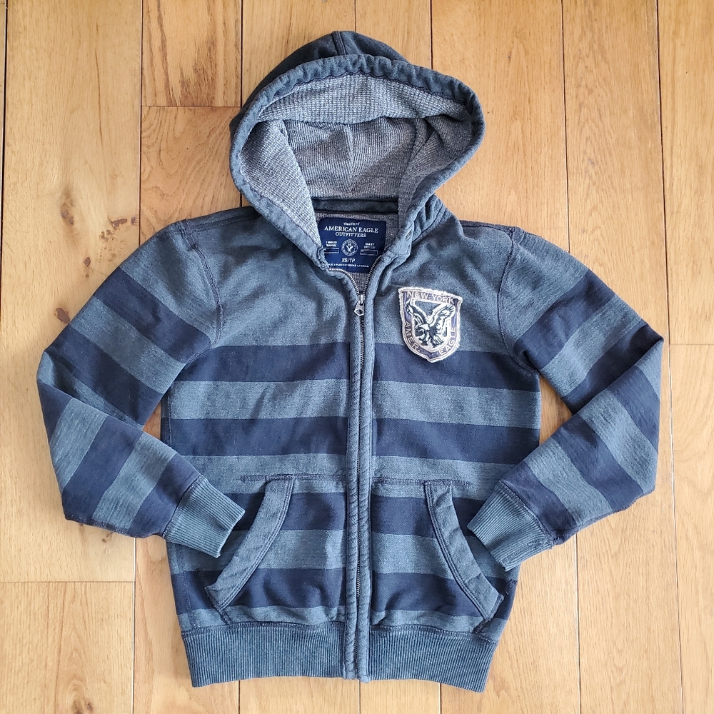 American Eagle Outfitters Zip-Up Hoodie Mens XS